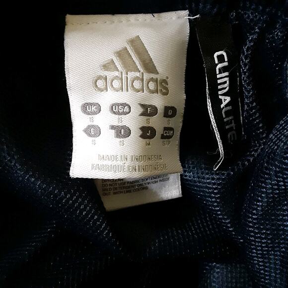 Vintage adidas Y2K Men’s S Blue Climaproof Track Pants Mesh Lined Zip Ankle - Picture 3 of 9